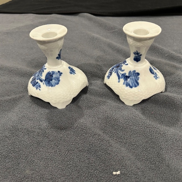 Royal Copenhagen candle holders(2) - Picture 2 of 4